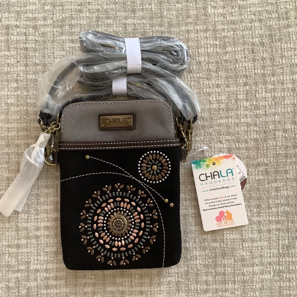 CHALA Crossbody Cell Phone Purse Women's Wristlet Handbags with Adjustable Strap